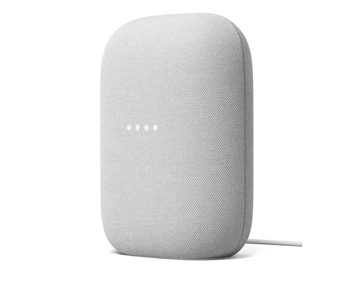Imagen principal del altavoz inteligente Google Nest Audio