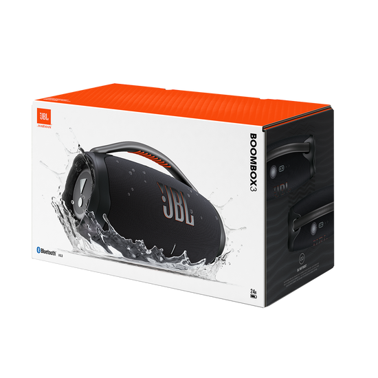 Contenido de la caja del Boombox 3