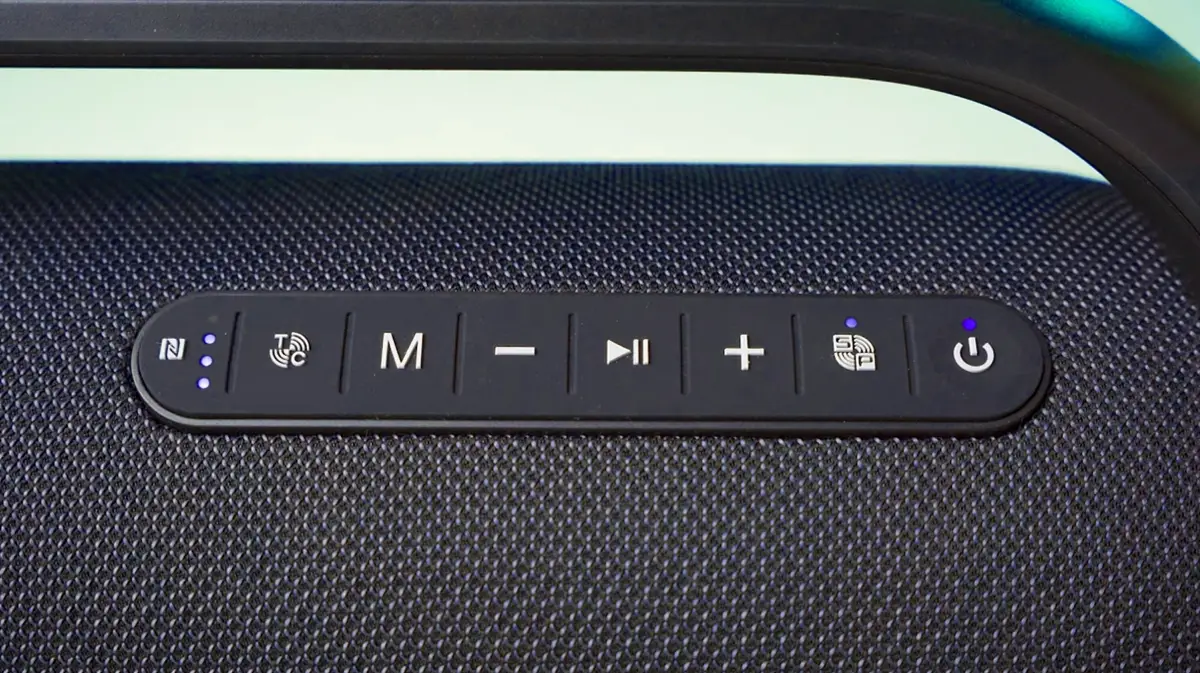 Botones del altavoz bluetooth para fiestas Tronsmart Bang