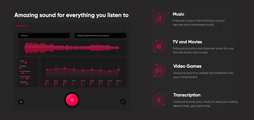 Ecualizador para windows 11 FXSound